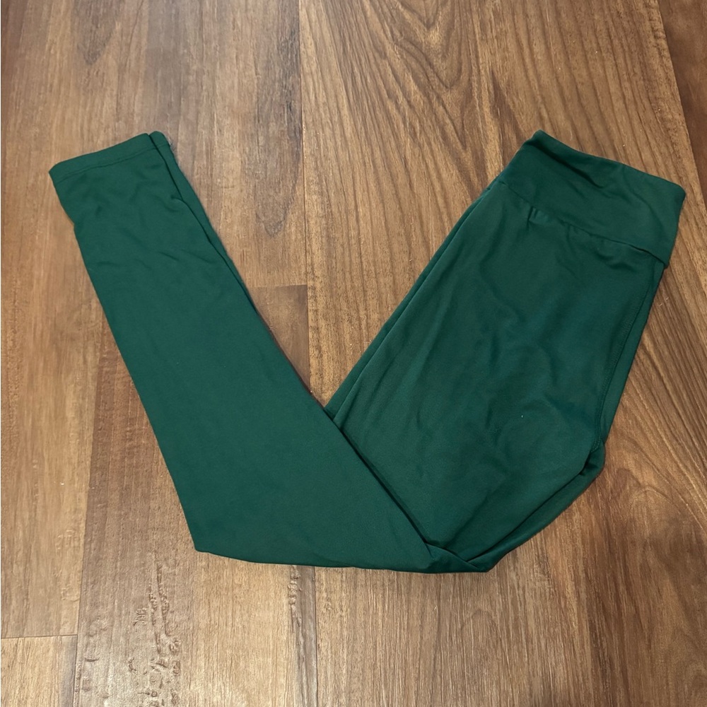 Green Leggings LuLaRoe OS